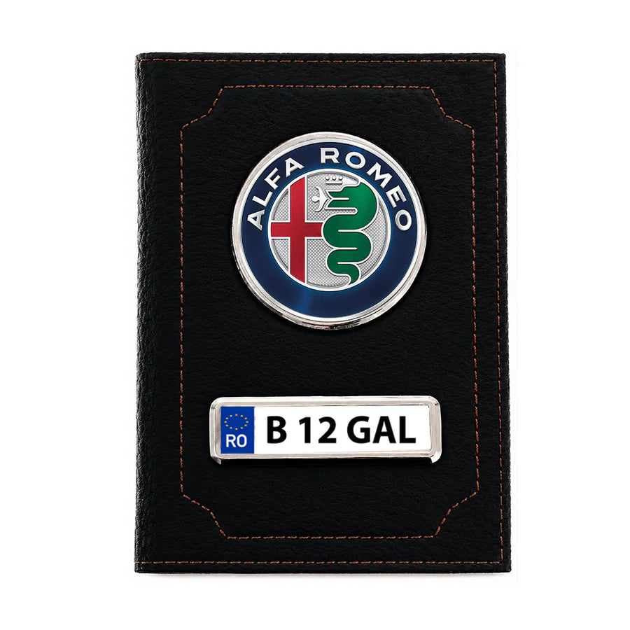 Portofel personalizat pentru acte auto – Alfa Romeo