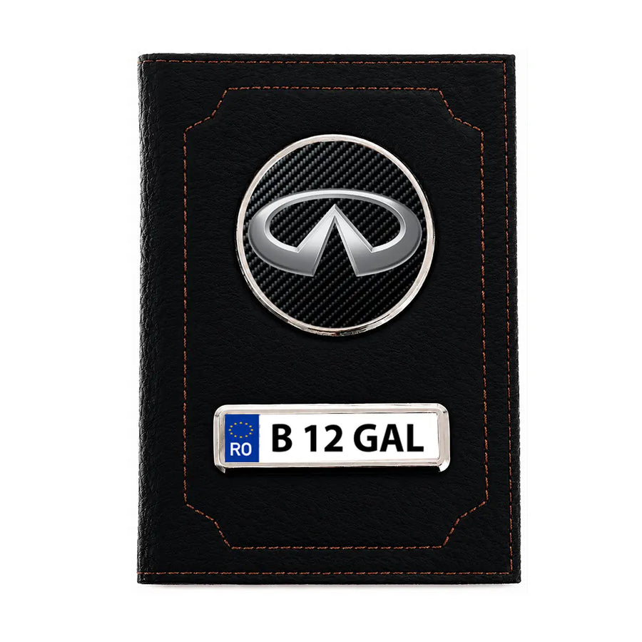 Portofel personalizat pentru acte auto – Infiniti