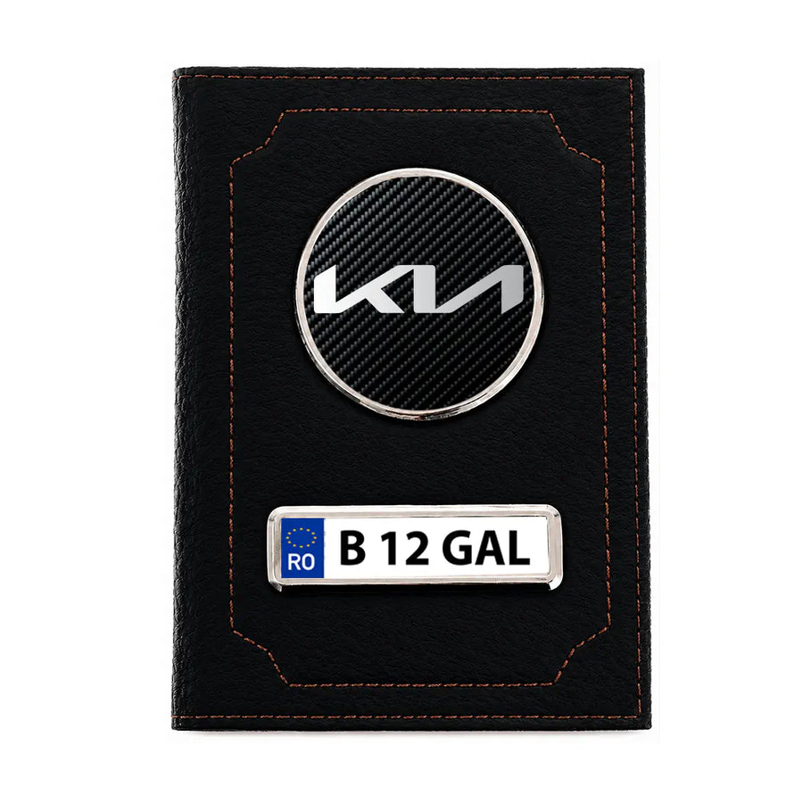 Portofel personalizat pentru acte auto – Kia
