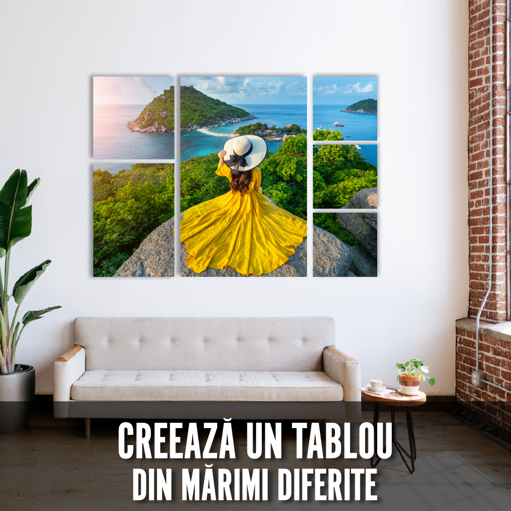 Tablouri personalizate din aluminiu
