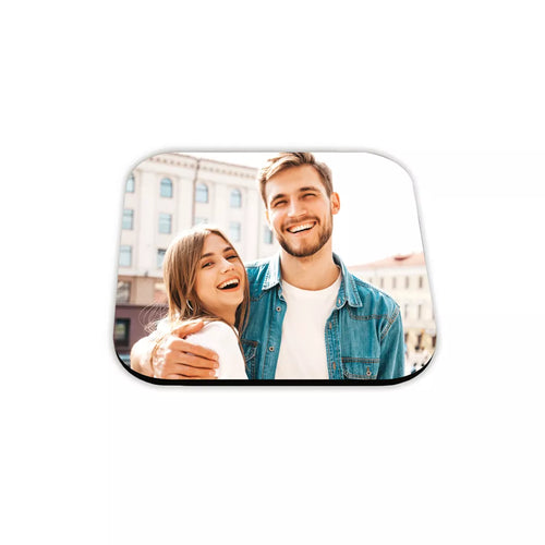 Magnet MDF personalizat cu poza sau text - 8x8 cm