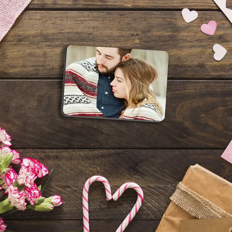 Magnet ceramic personalizat cu poza sau text