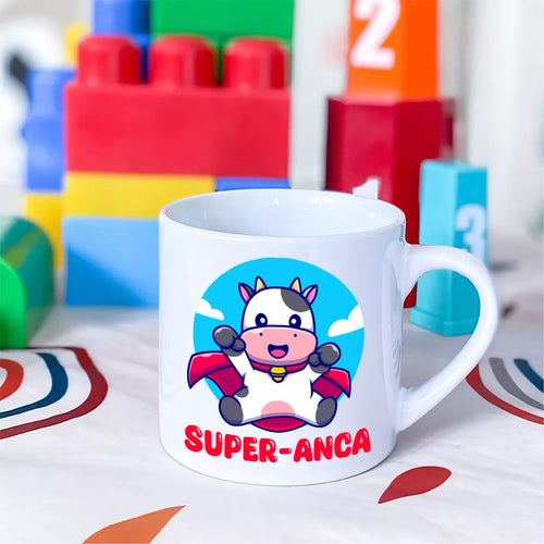 Cana pentru copii personalizata cu nume - Super