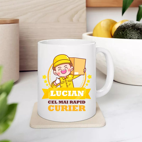 Cana personalizata cu nume - Cel mai rapid curier