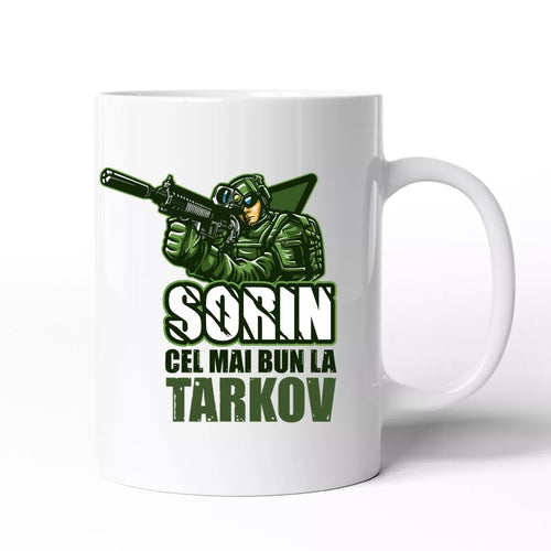 Cana personalizata cu nume - Cel mai bun la Tarkov