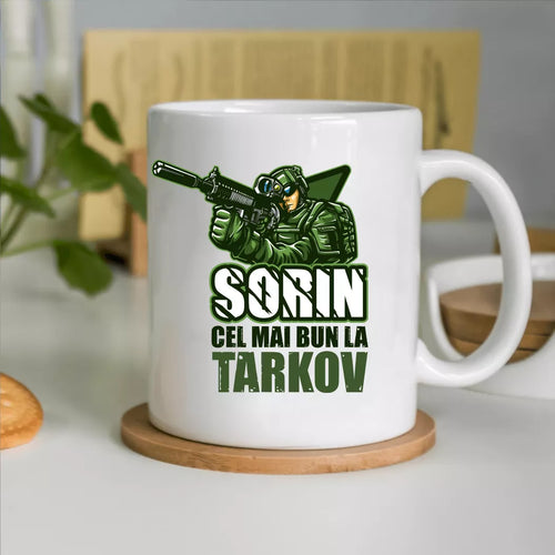 Cana personalizata cu nume - Cel mai bun la Tarkov