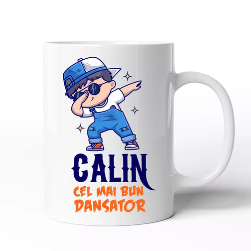 Cana personalizata cu nume - Cel mai bun dansator