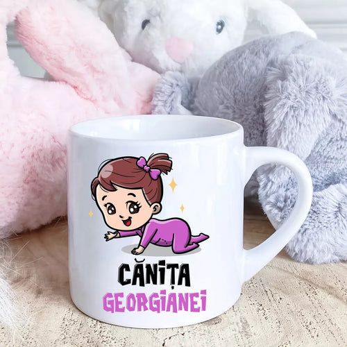 Cana pentru copii personalizata cu nume - Canita lui