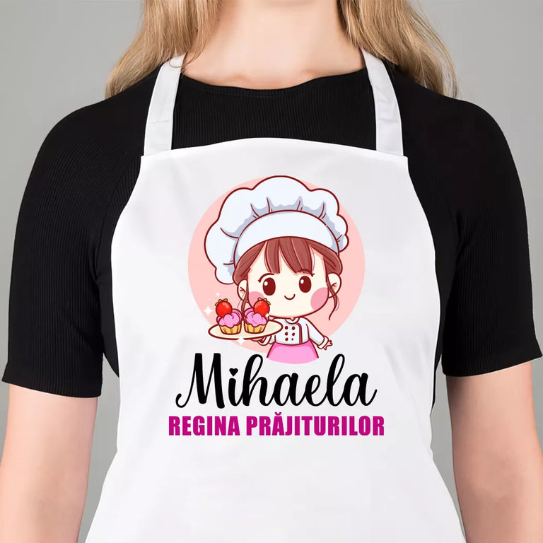 Sort personalizat cu nume - Regina prajiturilor