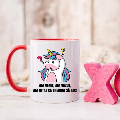 Cana personalizata - Am venit, am vazut, am uitat ce trebuia sa fac