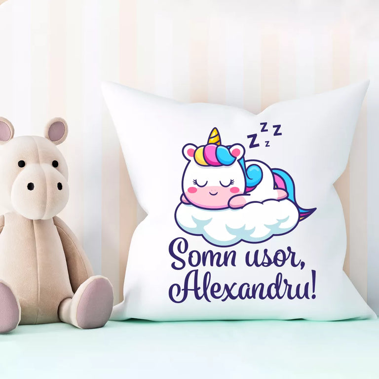 Perna personalizata cu nume - Somn usor