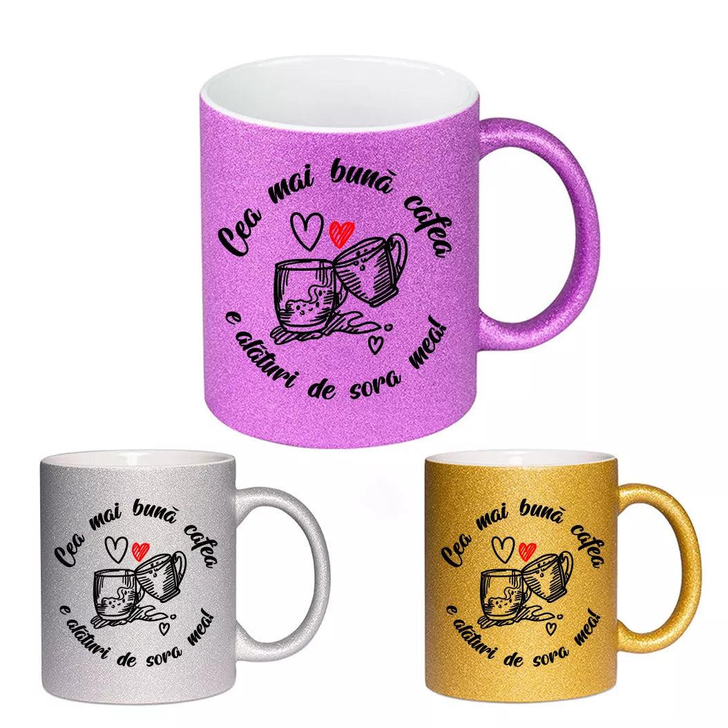 Cea mai buna cafea e alaturi de sora mea
