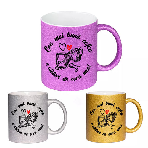 Cea mai buna cafea e alaturi de sora mea