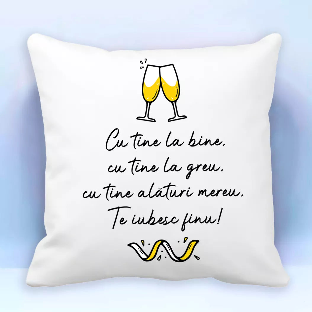 Cu tine la bine cu tine la greu finu