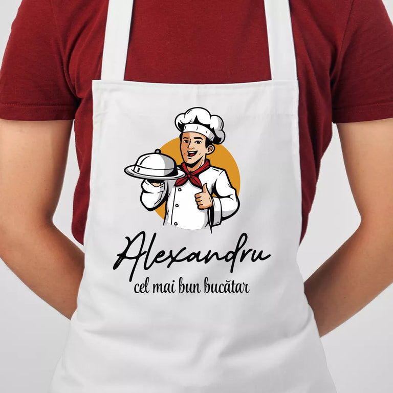 Sort personalizat cu nume - Cel mai bun bucatar