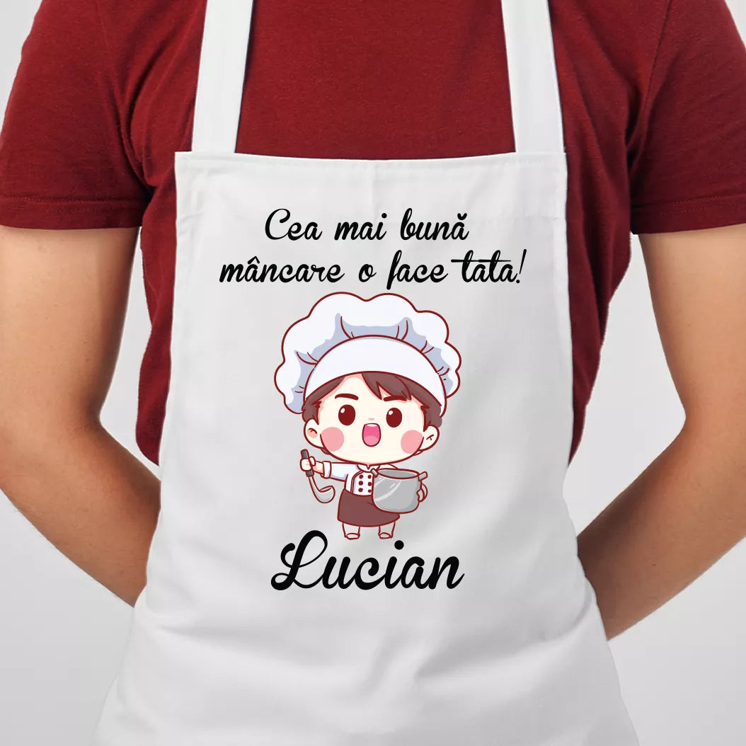 Cea mai buna mancare o face tata