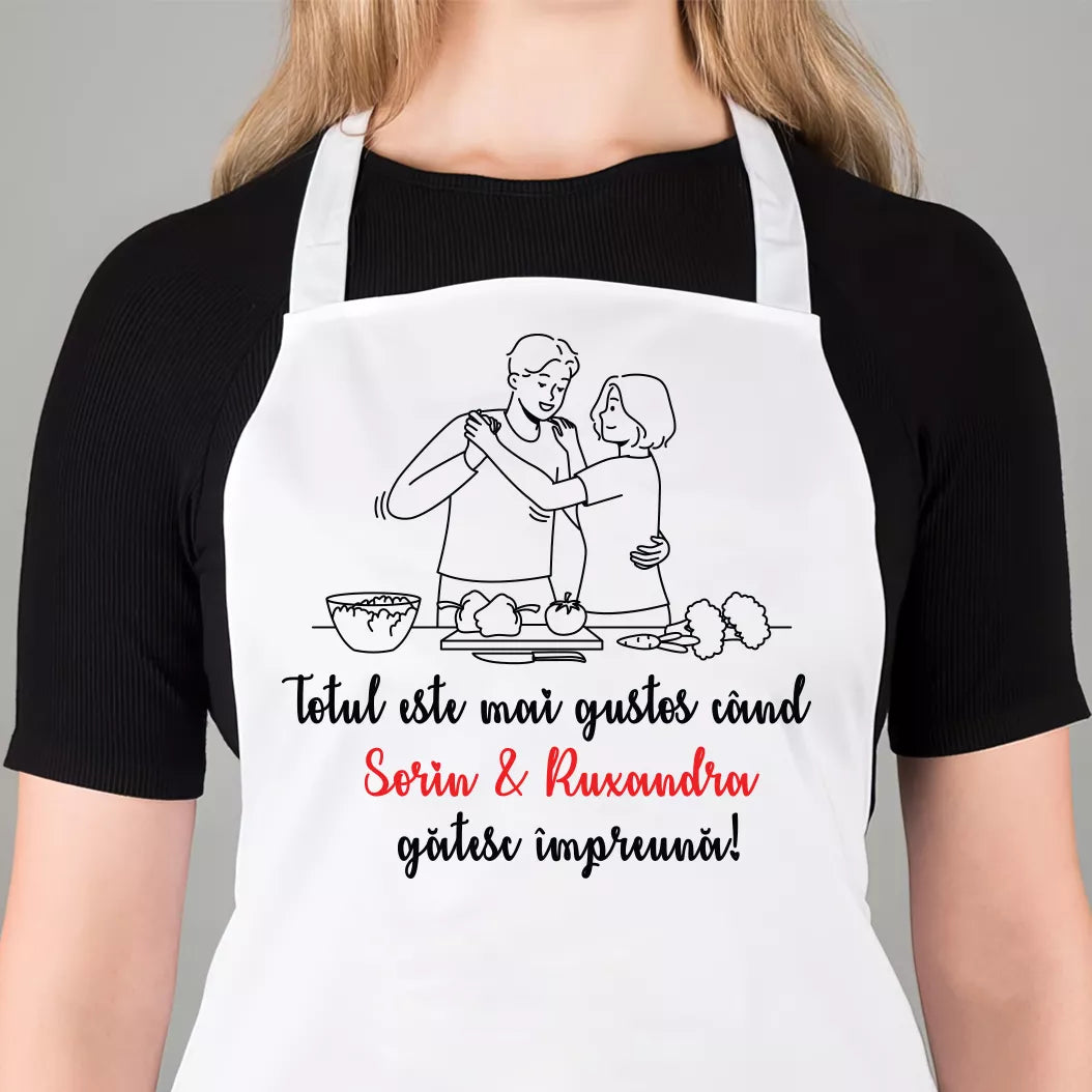Totul e mai gustos cand gatesc impreuna
