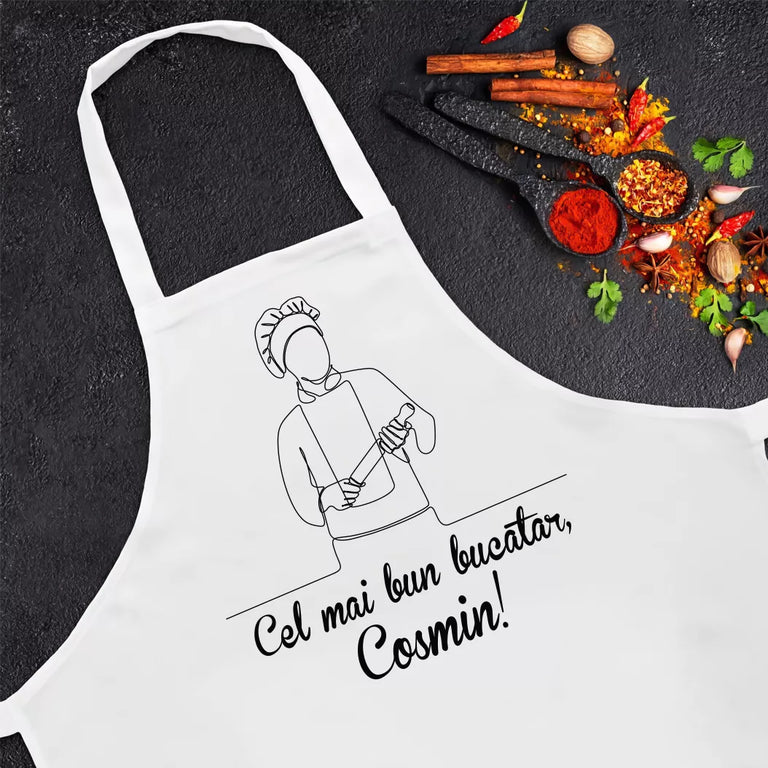 Sort personalizat cu nume - Cel mai bun bucatar
