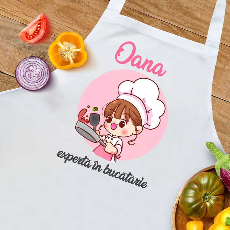 Sort personalizat cu nume - Experienta in bucatarie