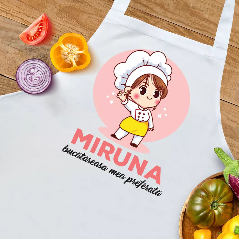 Sort personalizat cu nume - Bucatareasa mea preferata