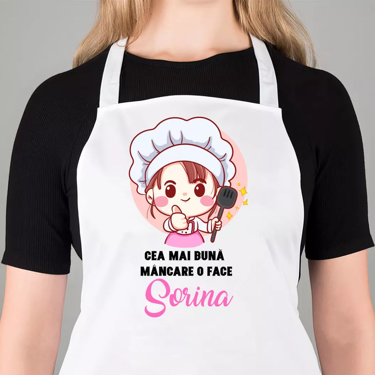Sort personalizat cu nume - Cea mai buna mancare