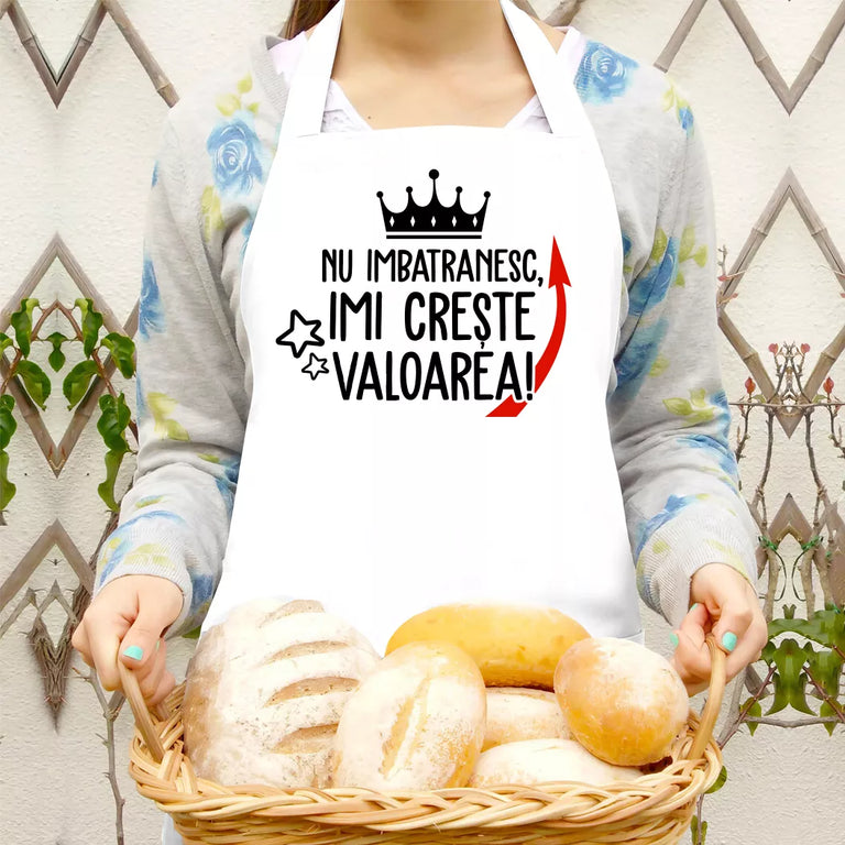 Sort personalizat cu nume - Nu imbatranesc imi creste valoarea