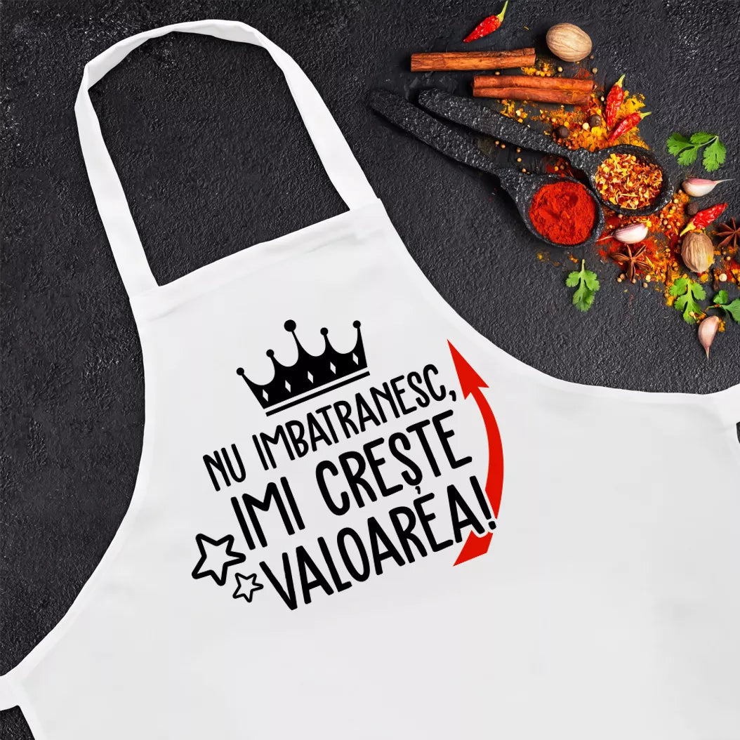 Nu imbatranesc imi creste valoarea