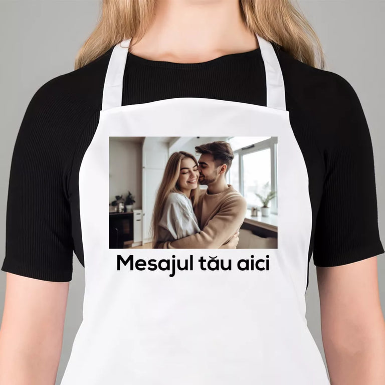 Sort personalizat cu poza si mesaj