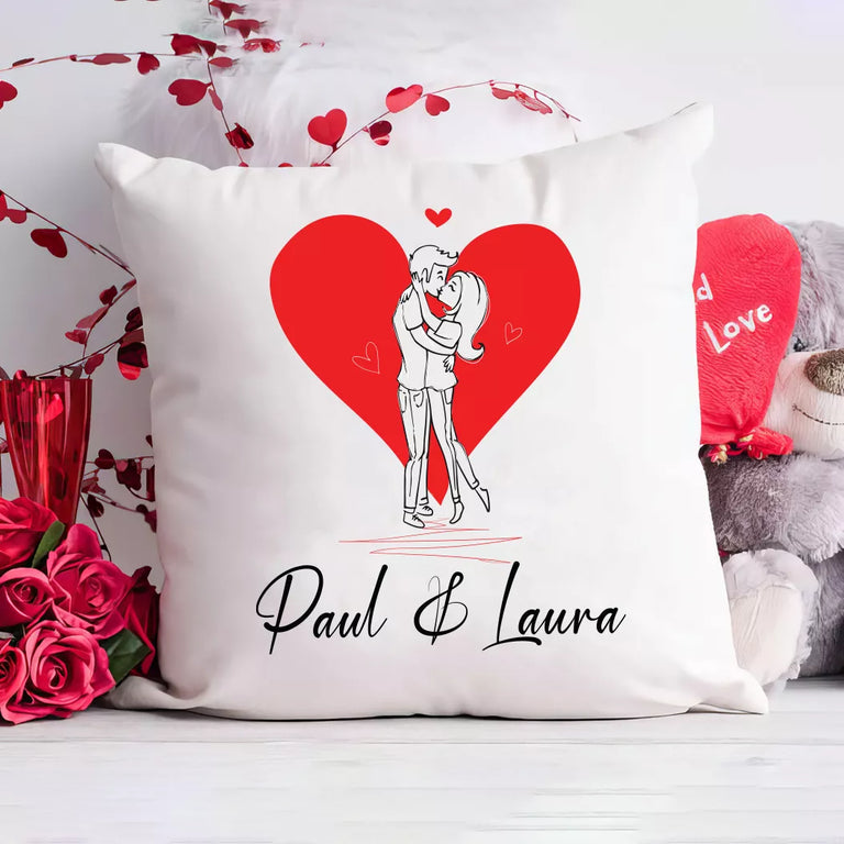 Perna personalizata cu nume - Indragostiti