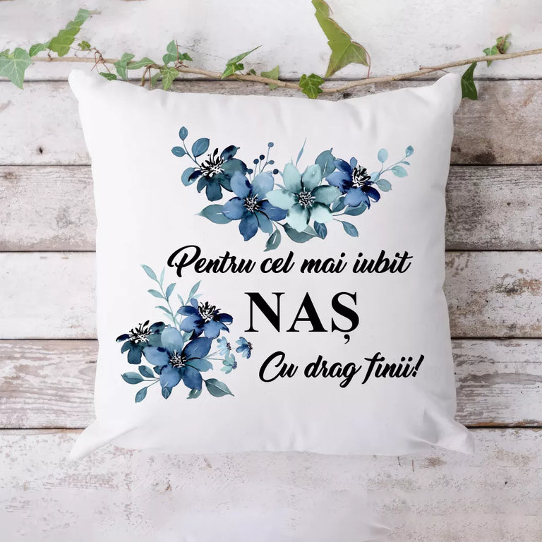 Perna personalizata - Pentru cel mai iubit nas cu drag finii