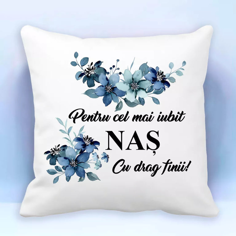 Perna personalizata - Pentru cel mai iubit nas cu drag finii