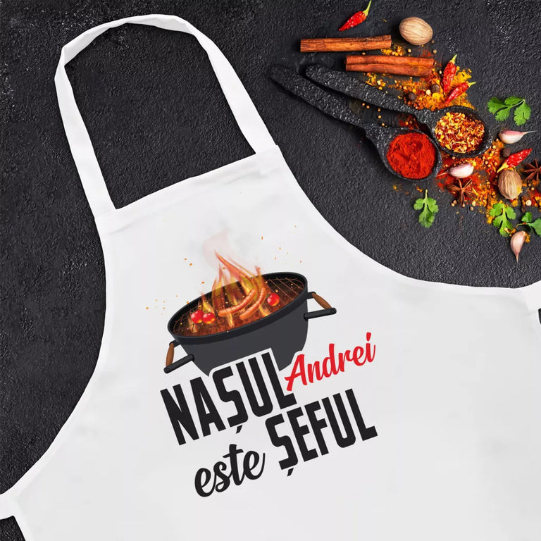Sort personalizat cu nume - Nasul este seful