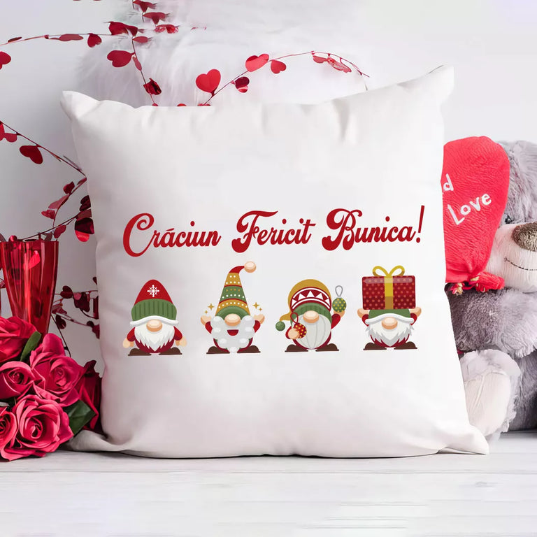 Perna personalizata - Craciun Fericit Bunica