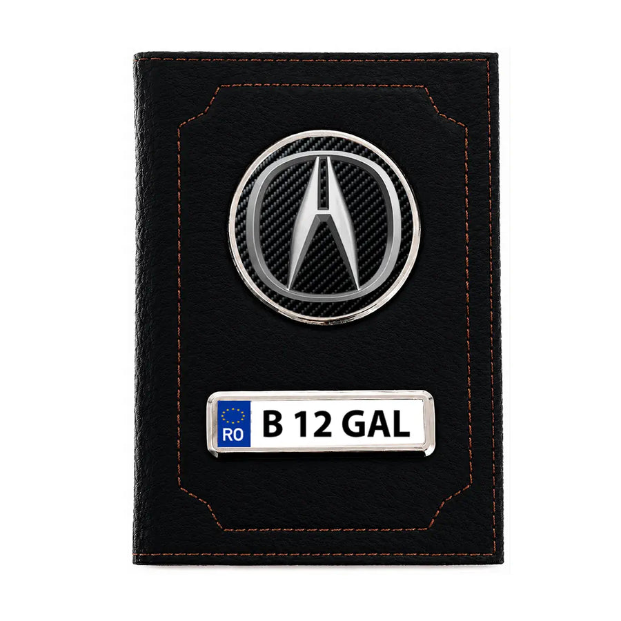Portofel personalizat pentru acte auto – Acura