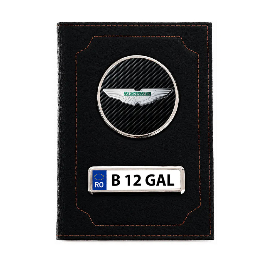 Portofel personalizat pentru acte auto – Aston Martin