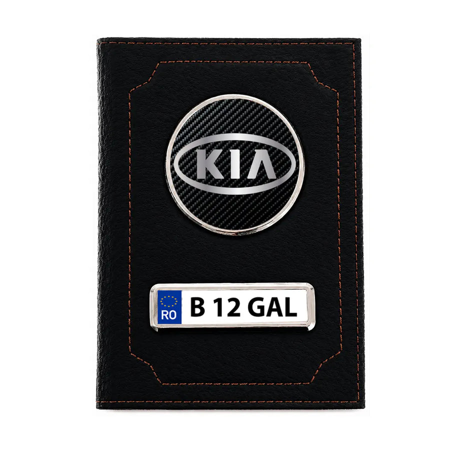 Portofel personalizat pentru acte auto – Kia