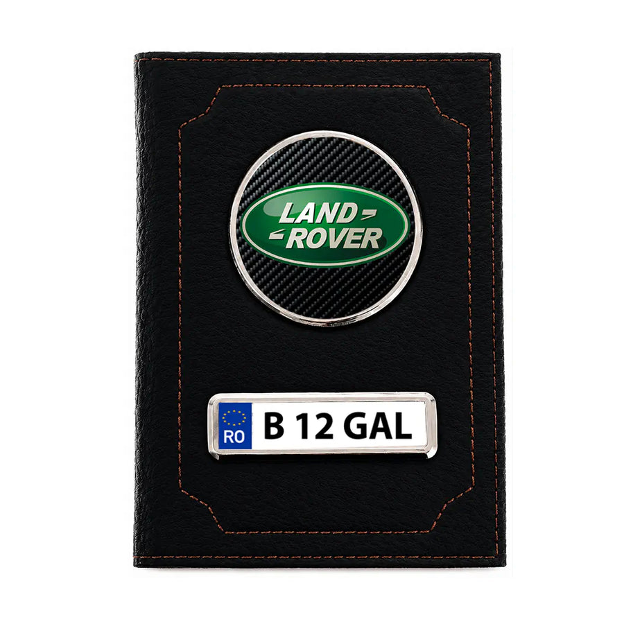 Portofel personalizat pentru acte auto – Land Rover