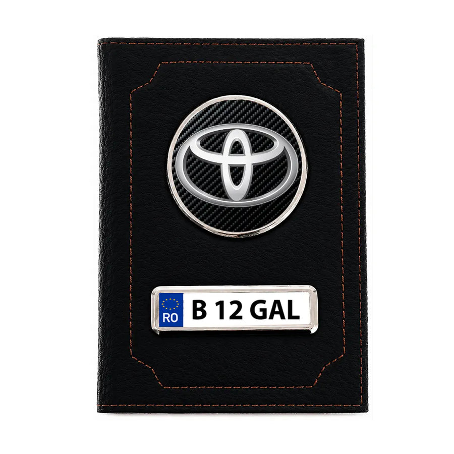 Portofel personalizat pentru acte auto – Toyota