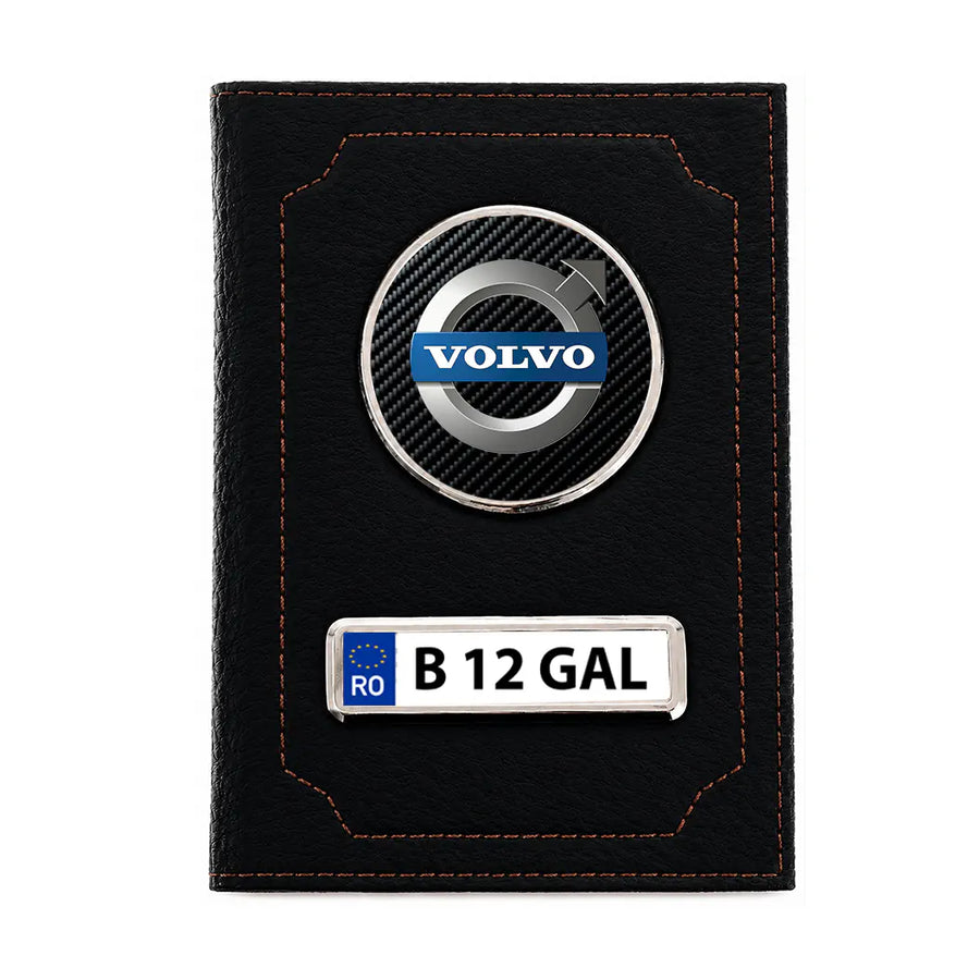 Portofel personalizat pentru acte auto – Volvo