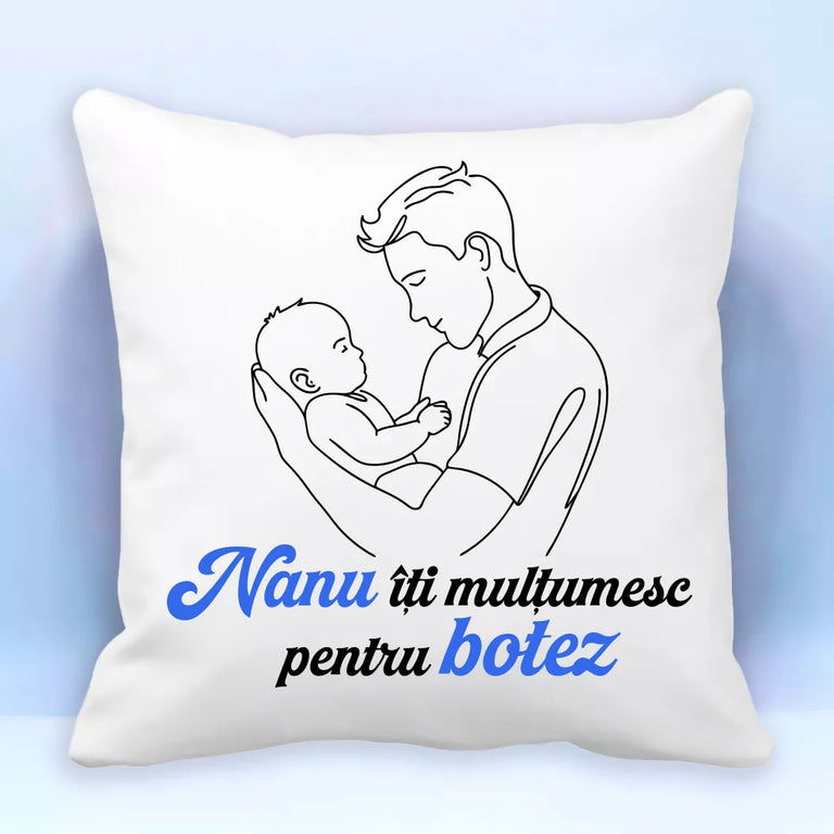 Perna personalizata - Nanu iti multumesc pentru botez