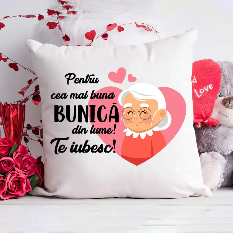 Perna personalizata - Pentru cea mai buna bunica din lume