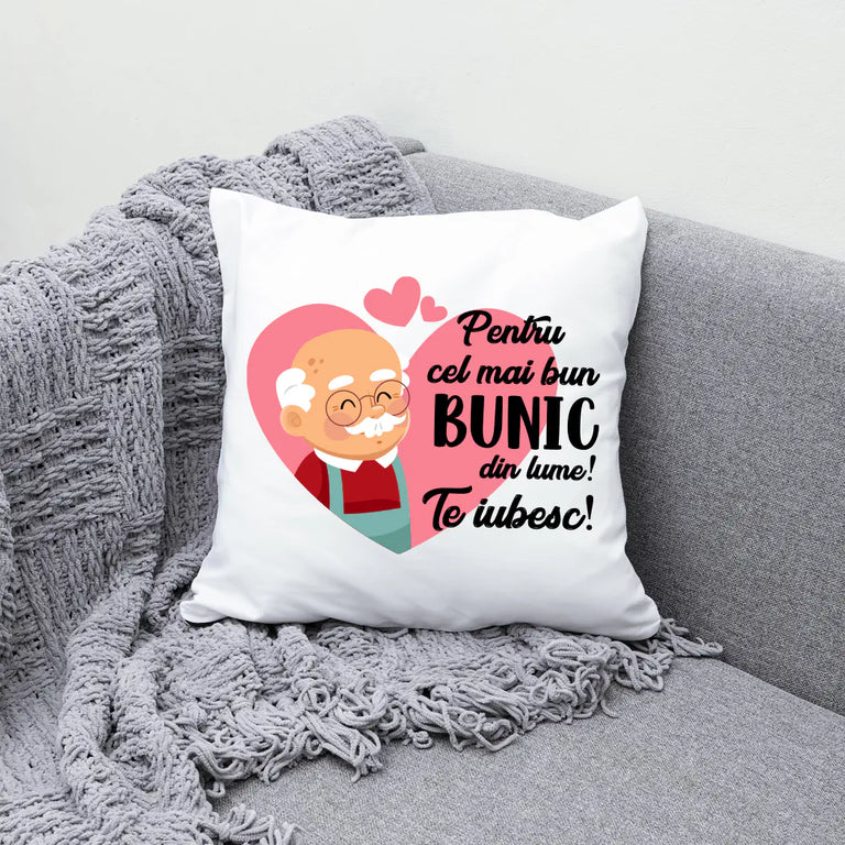 Perna personalizata - Pentru cel mai bun bunic din lume