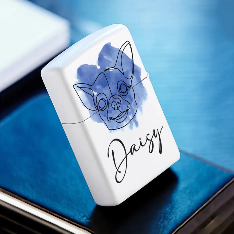 Bricheta personalizata cu nume - Catel