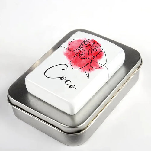Bricheta personalizata cu nume – catel 4