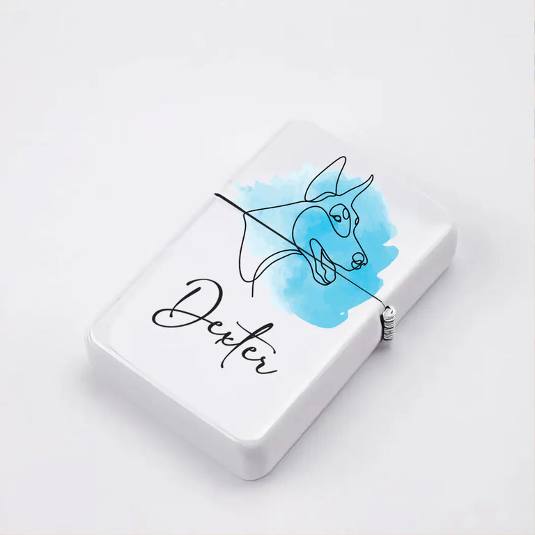Bricheta personalizata cu nume - Catel