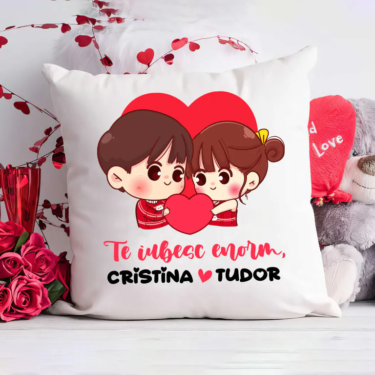 Perna personalizata - Te iubesc enorm