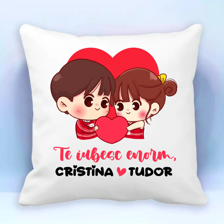 Perna personalizata - Te iubesc enorm