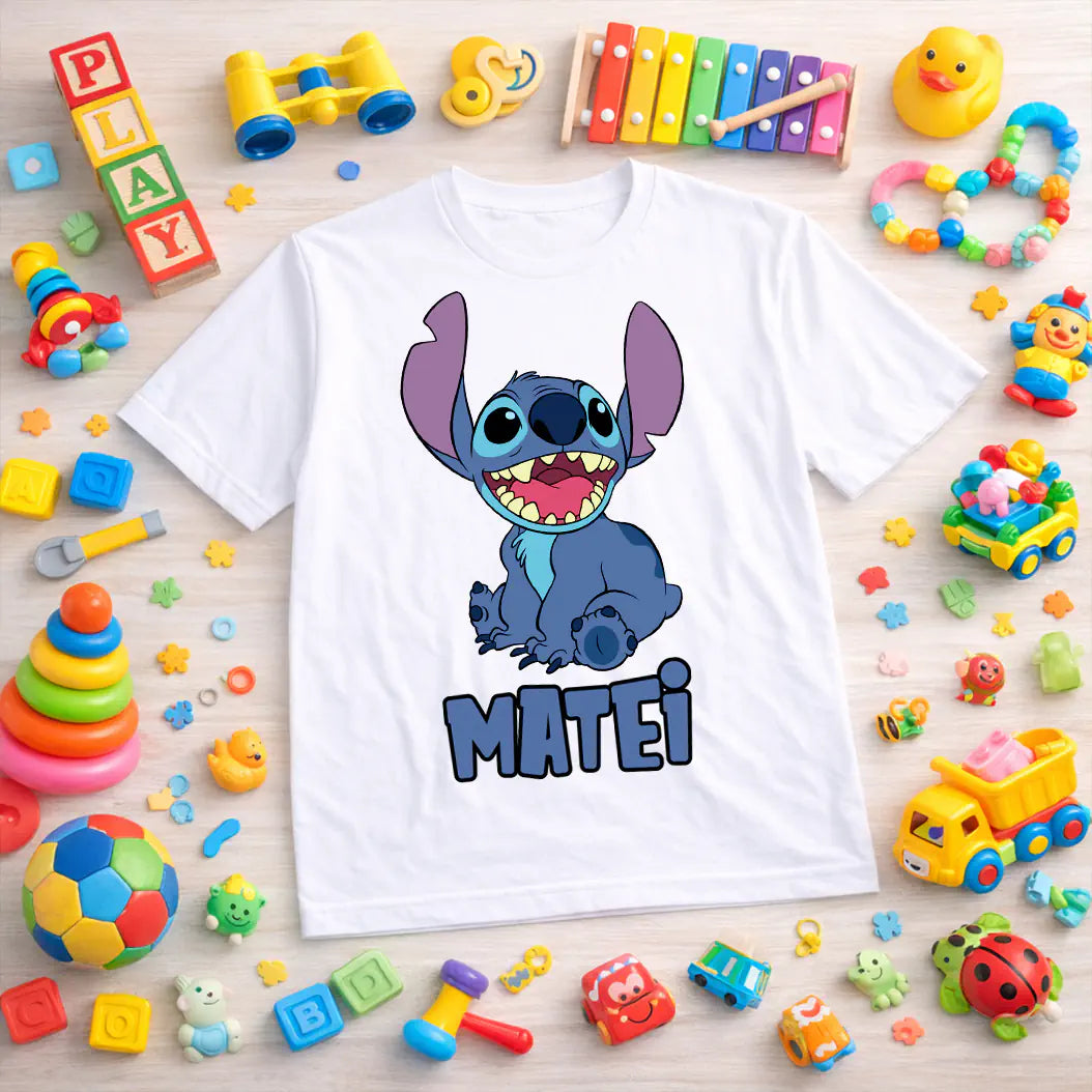 Tricou personalizat copii Lilo si Stitch 4