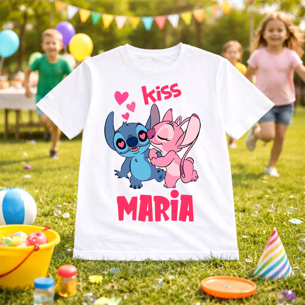 Tricou personalizat copii Lilo si Stitch 8