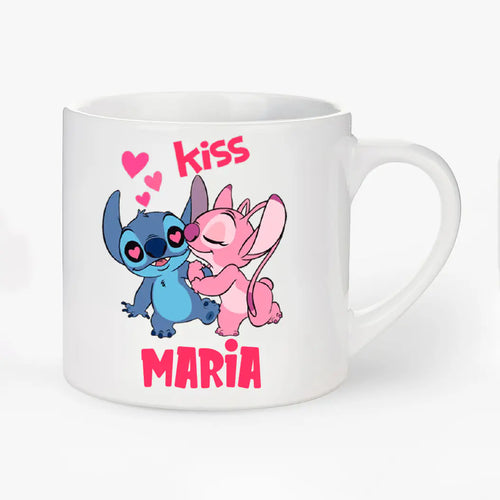 Cana pentru copii personalizata cu nume Lilo si Stitch